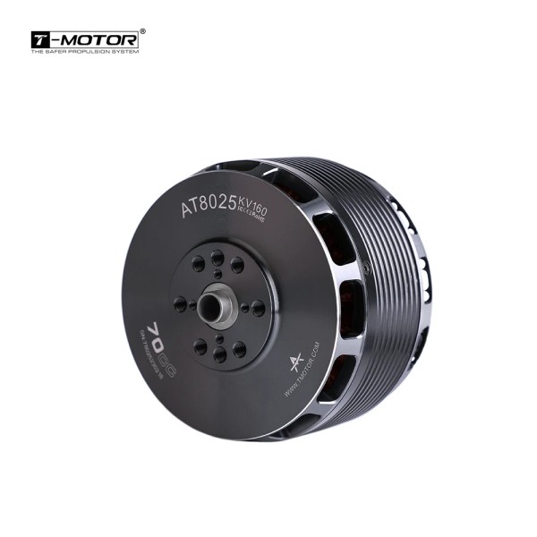 T-MOTOR AT8025 70CC 10-14s Airplane Fixed Wing Long Shaft 5kw 6kw Brushless Drone Motor